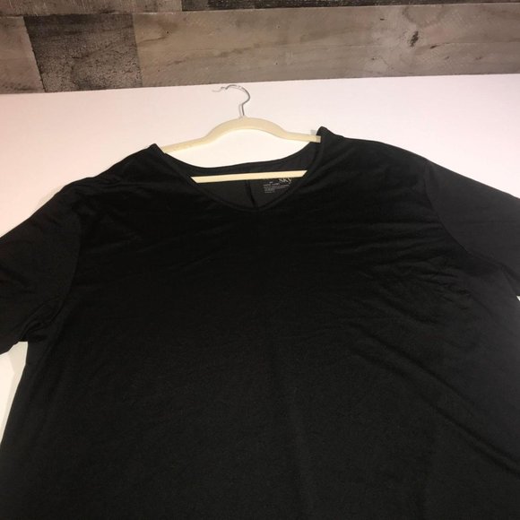 TERRA & SKY BLACK STRING SHIRT - Picture 2 of 8